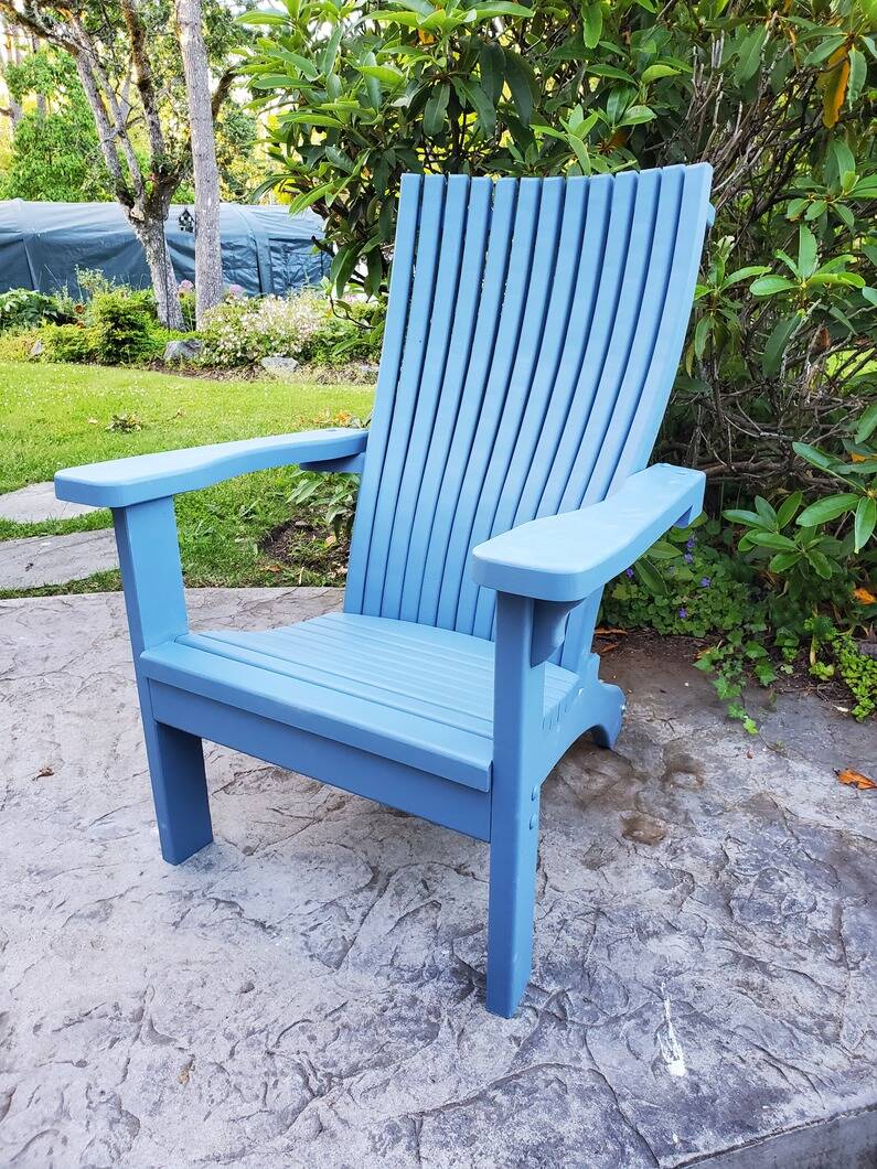 Solid Wood Adirondack Chair | YYJ Woodworks